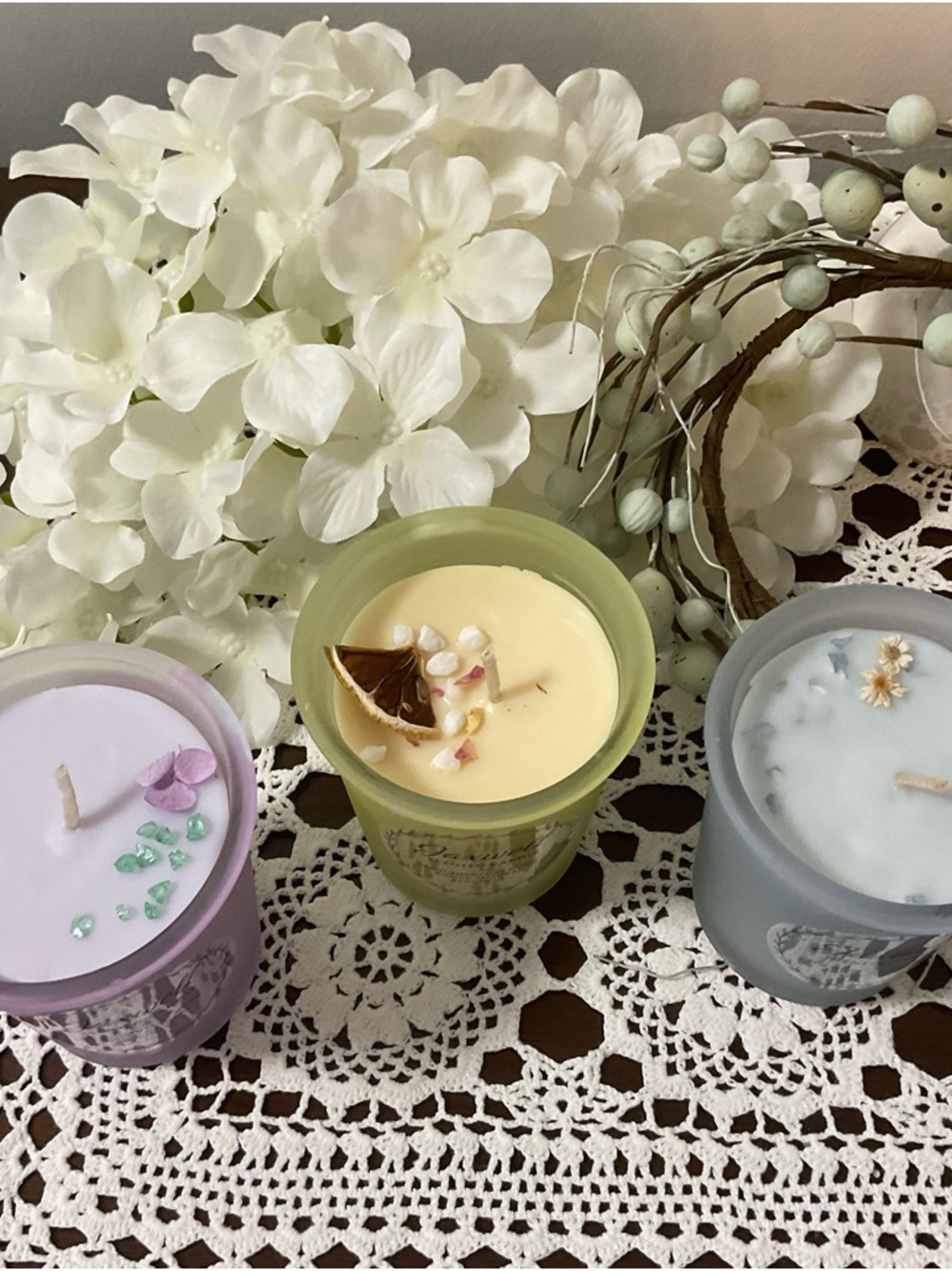 Scented Candle Set - Picture 3 of 4